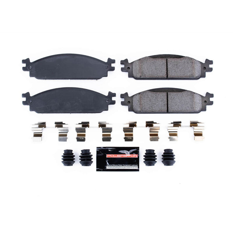 Power Stop Z23-1376 - Z23 Evolution Sport Brake Pads With Hardware (Front) vehicle fitment brake part