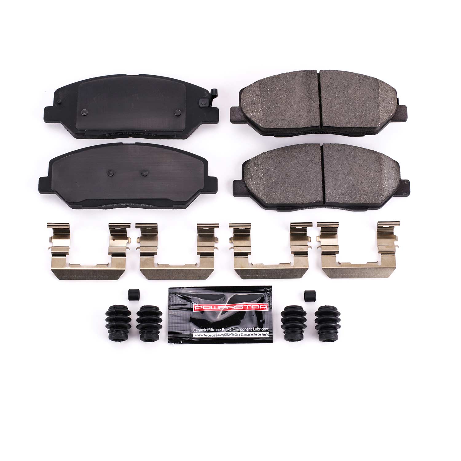Power Stop Z23-1384 Z23 Evolution Sport Carbon-Fiber/Ceramic Front Brake Pads for 2009-2011 Hyundai Genesis 3.8 product image