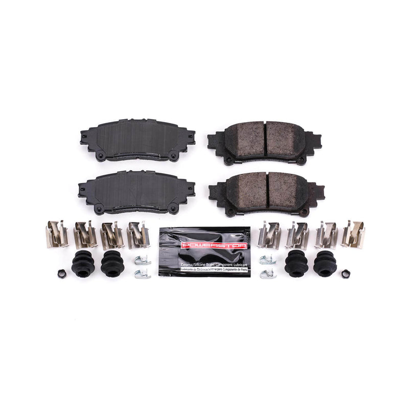 Power Stop Z23-1391 - Z23 Evolution Sport Brake Pads With Hardware (Rear) vehicle fitment brake part