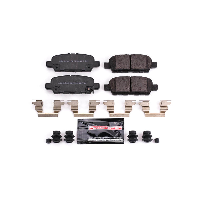 Power Stop Z23-1393 - Z23 Evolution Sport Brake Pads With Hardware (Rear) vehicle fitment brake part