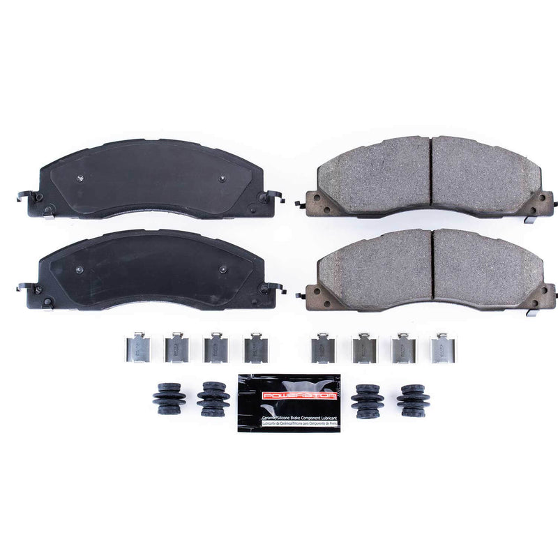 Power Stop Z23-1399 - Z23 Evolution Sport Brake Pads With Hardware (Front) vehicle fitment brake part