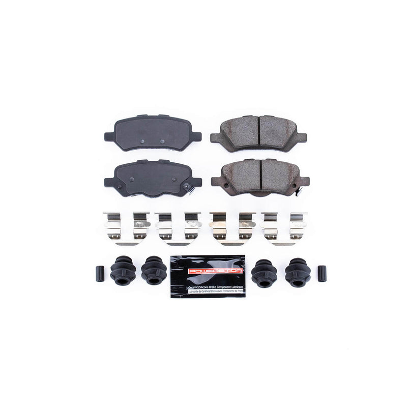 Power Stop Z23-1402 - Z23 Evolution Sport Brake Pads With Hardware (Rear) vehicle fitment brake part