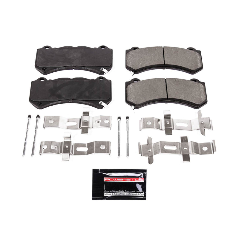 Power Stop Z23-1405 - Z23 Evolution Sport Brake Pads With Hardware (Front) vehicle fitment brake part