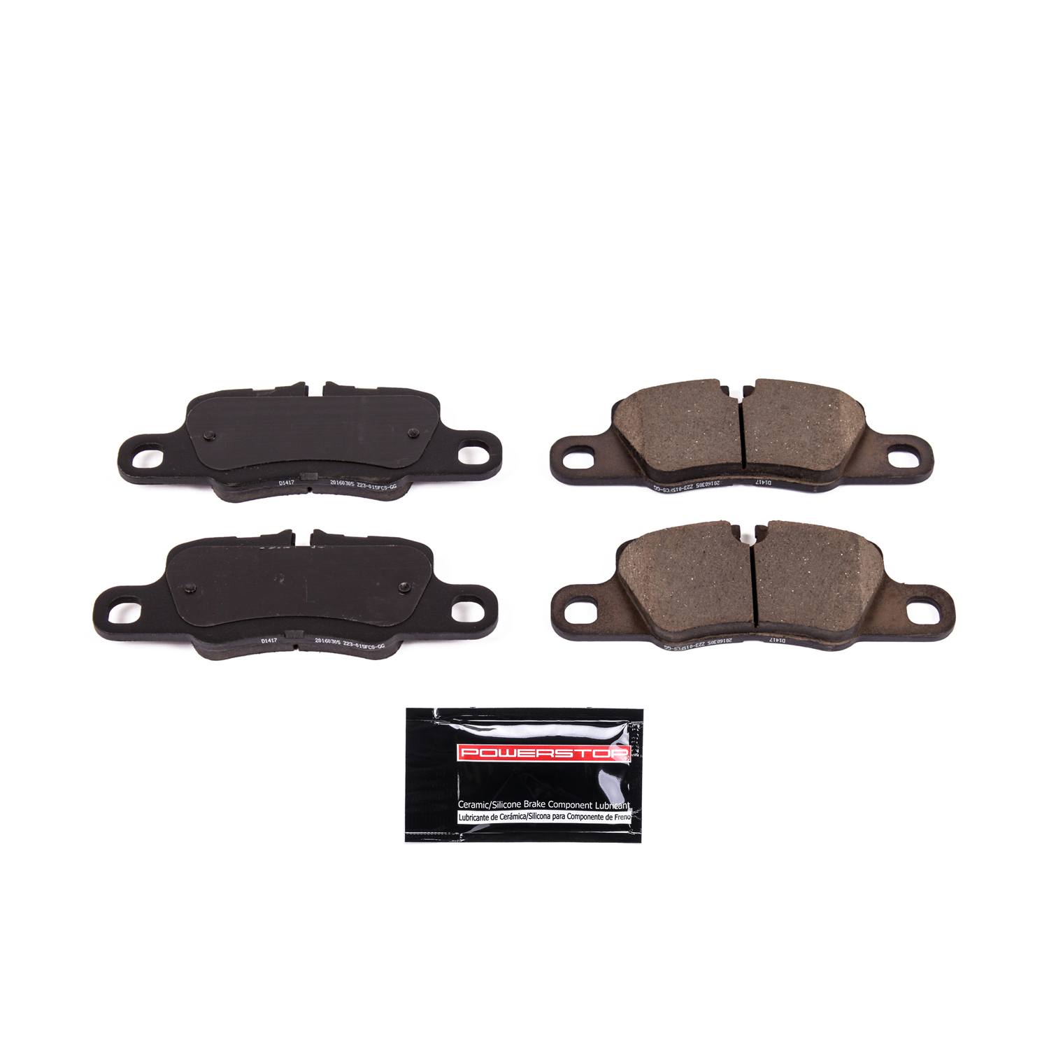 Power Stop Z23-1417 - Z23 Evolution Sport Performance Carbon-Fiber Ceramic Rear Brake Pads vehicle fitment brake part