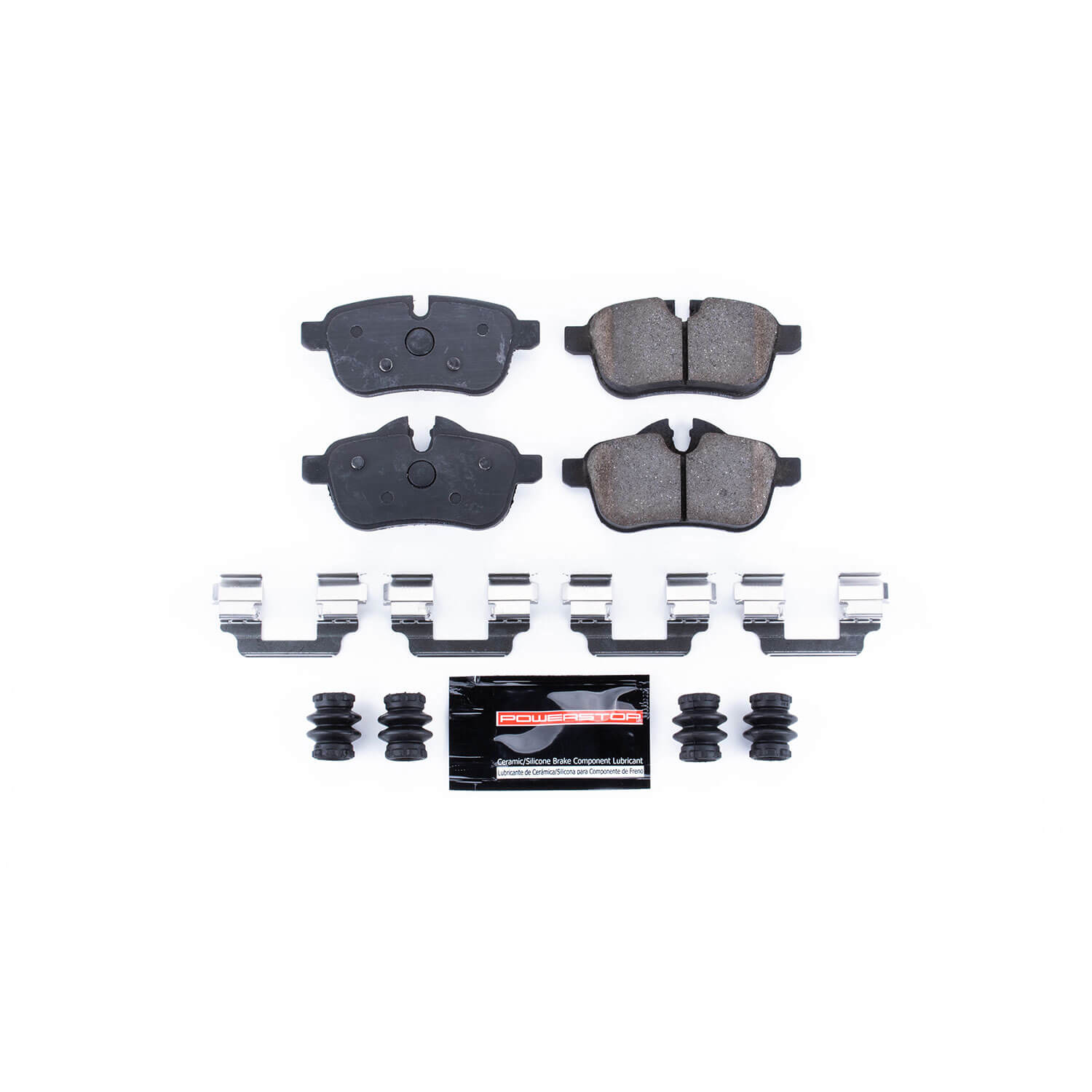 Power Stop Z23-1433 - Z23 Evolution Sport Brake Pads With Hardware (Rear) vehicle fitment brake part