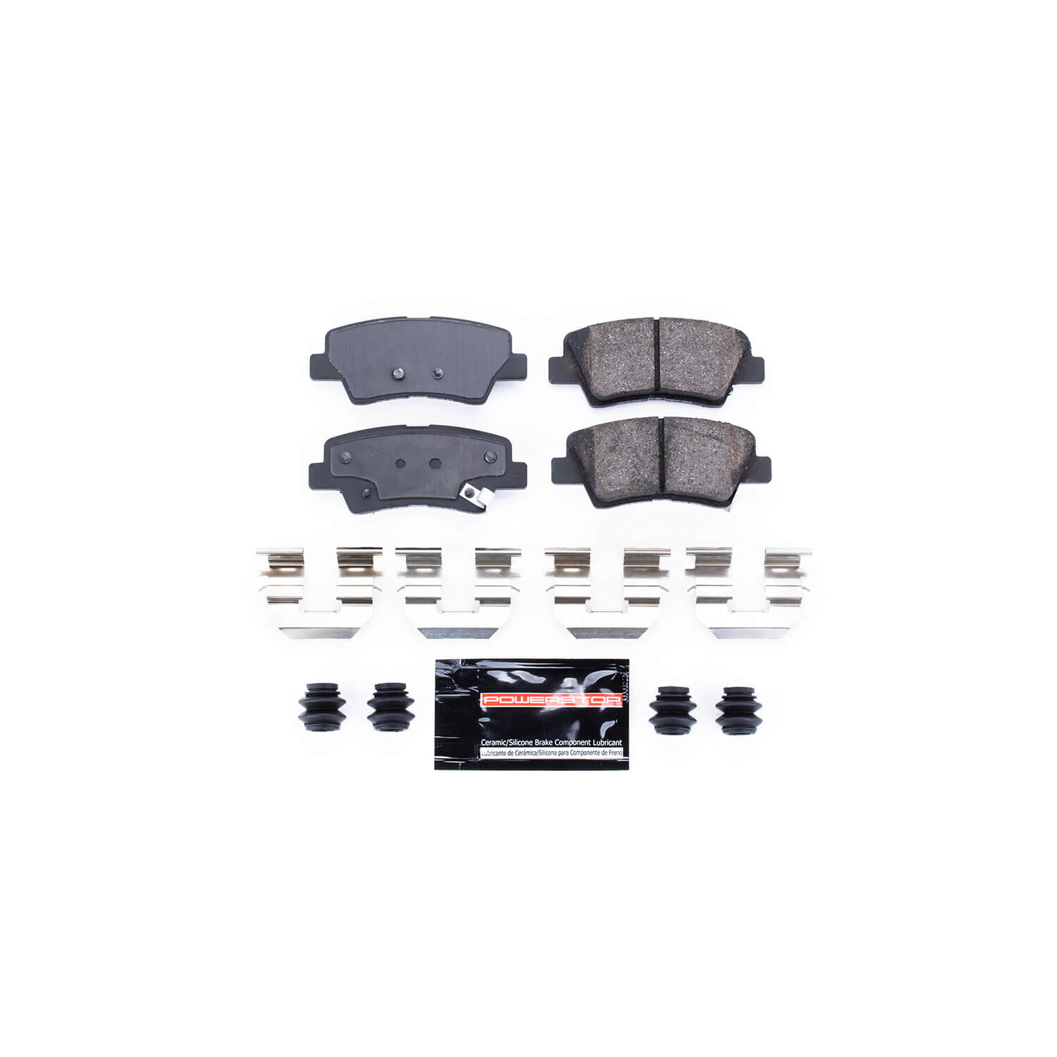 Power Stop Z23-1445 - Z23 Evolution Sport Brake Pads With Hardware (Rear) vehicle fitment brake part