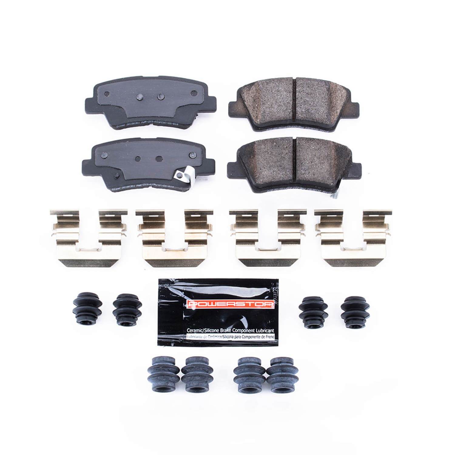 Power Stop Z23-1446 Z23 Evolution Sport Carbon-Fiber/Ceramic Rear Brake Pads for 2009-2011 Hyundai Azera GLS, Limited product image