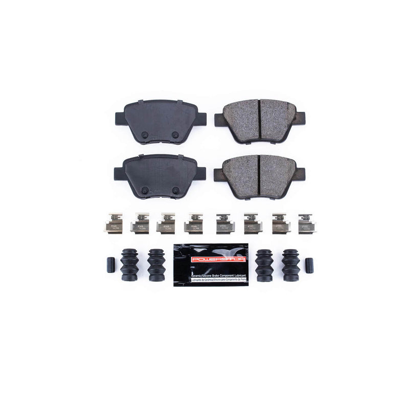 Power Stop Z23-1456 - Z23 Evolution Sport Brake Pads With Hardware (Rear) vehicle fitment brake part