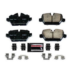 Power Stop Z23-1554 - Z23 Evolution Sport Brake Pads With Hardware (Rear) vehicle fitment brake part