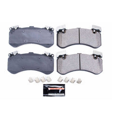 Power Stop Z23-1575 Z23 Evolution Sport Carbon-Fiber/Ceramic Front Brake Pads for 2012-2016 Audi A8 Quattro L W12 product image