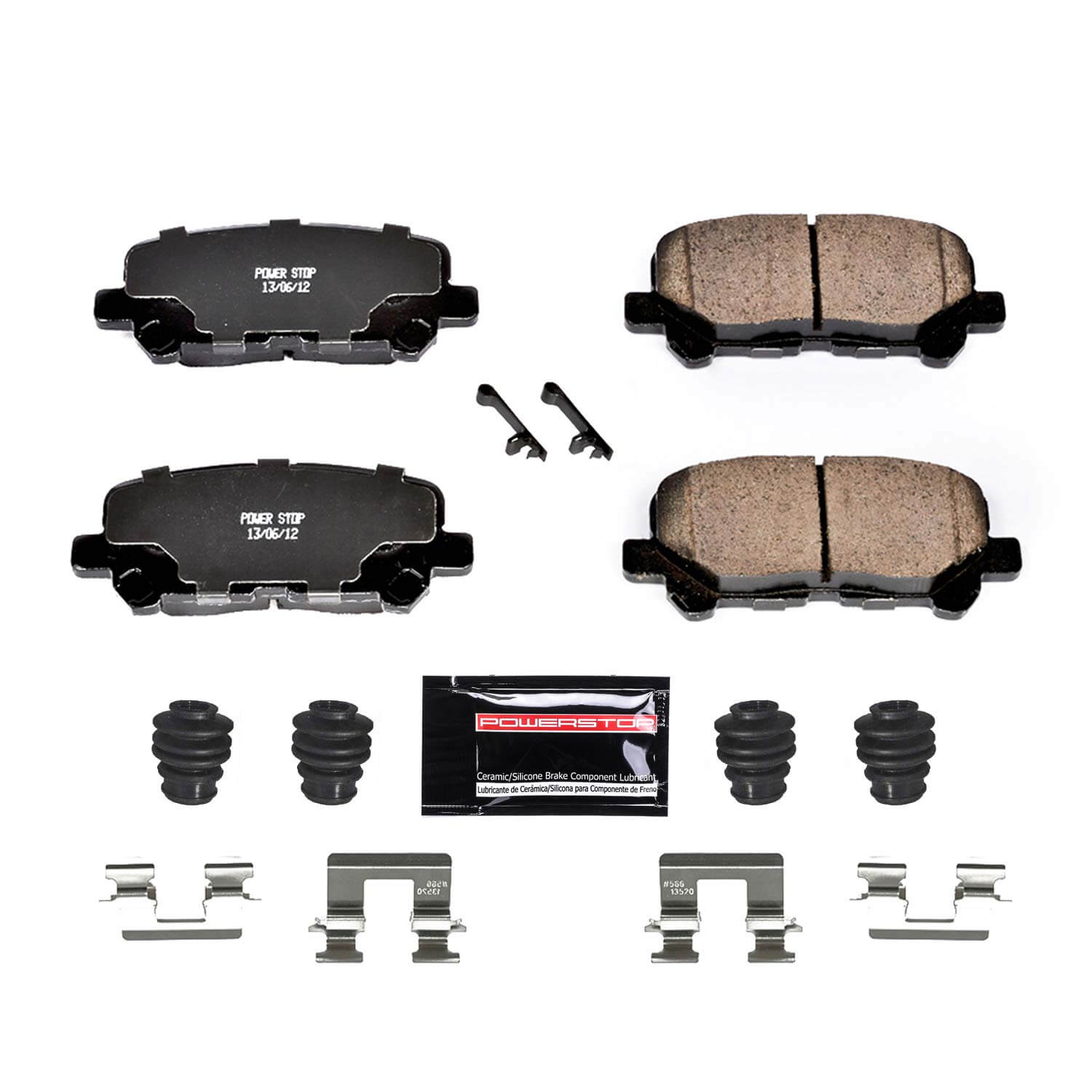 Power Stop Z23-1585 - Z23 Evolution Sport Brake Pads With Hardware (Rear) vehicle fitment brake part