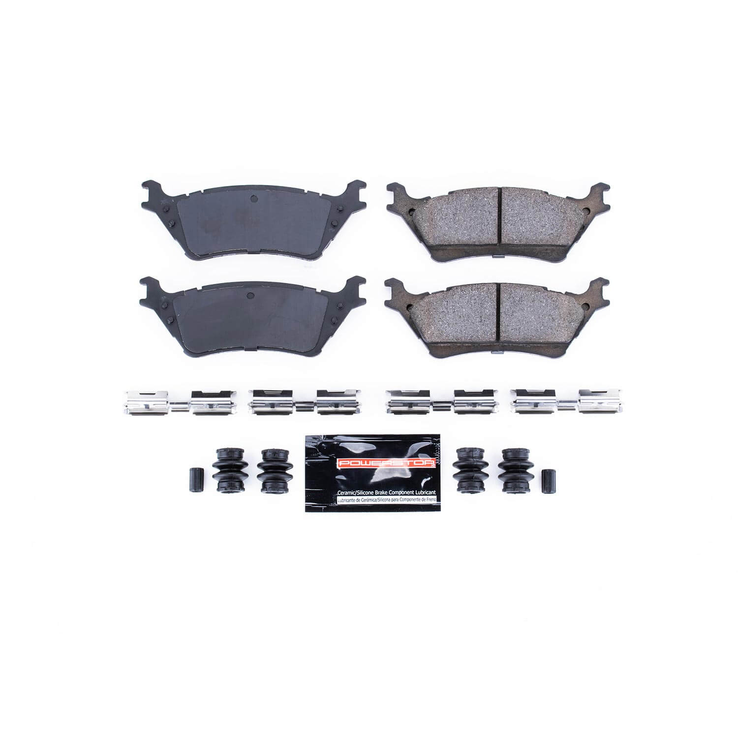 Power Stop Z23-1602 - Z23 Evolution Sport Brake Pads With Hardware (Rear) vehicle fitment brake part