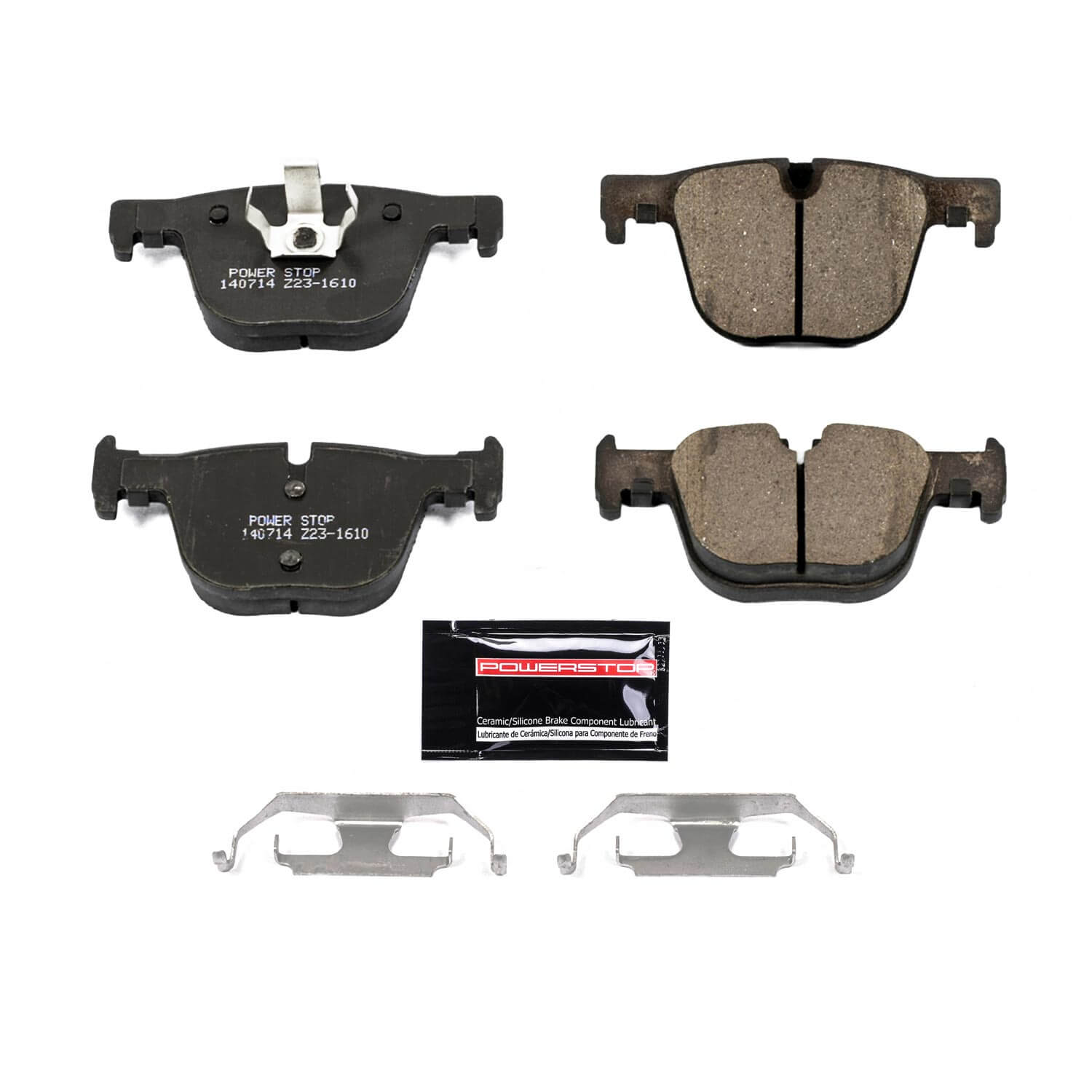Power Stop Z23-1610 - Z23 Evolution Sport Brake Pads With Hardware (Rear) vehicle fitment brake part