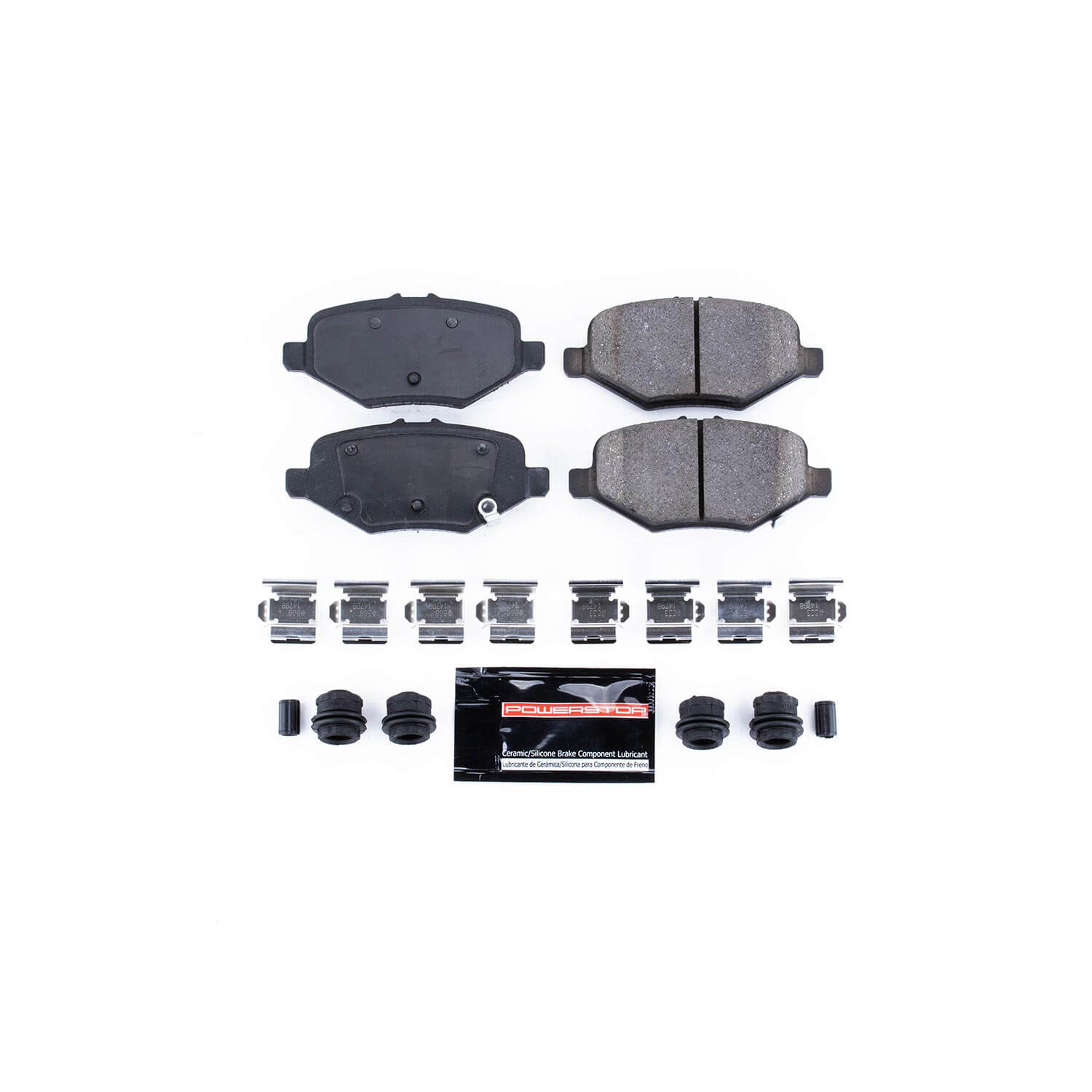 Power Stop Z23-1612 - Z23 Evolution Sport Brake Pads With Hardware (Rear) vehicle fitment brake part