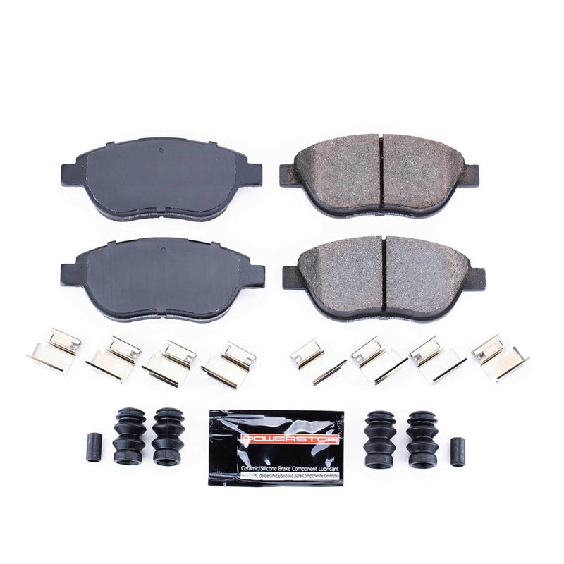 Power Stop Z23-1618 - Z23 Evolution Sport Performance Carbon-Fiber Ceramic Front Brake Pads vehicle fitment brake part