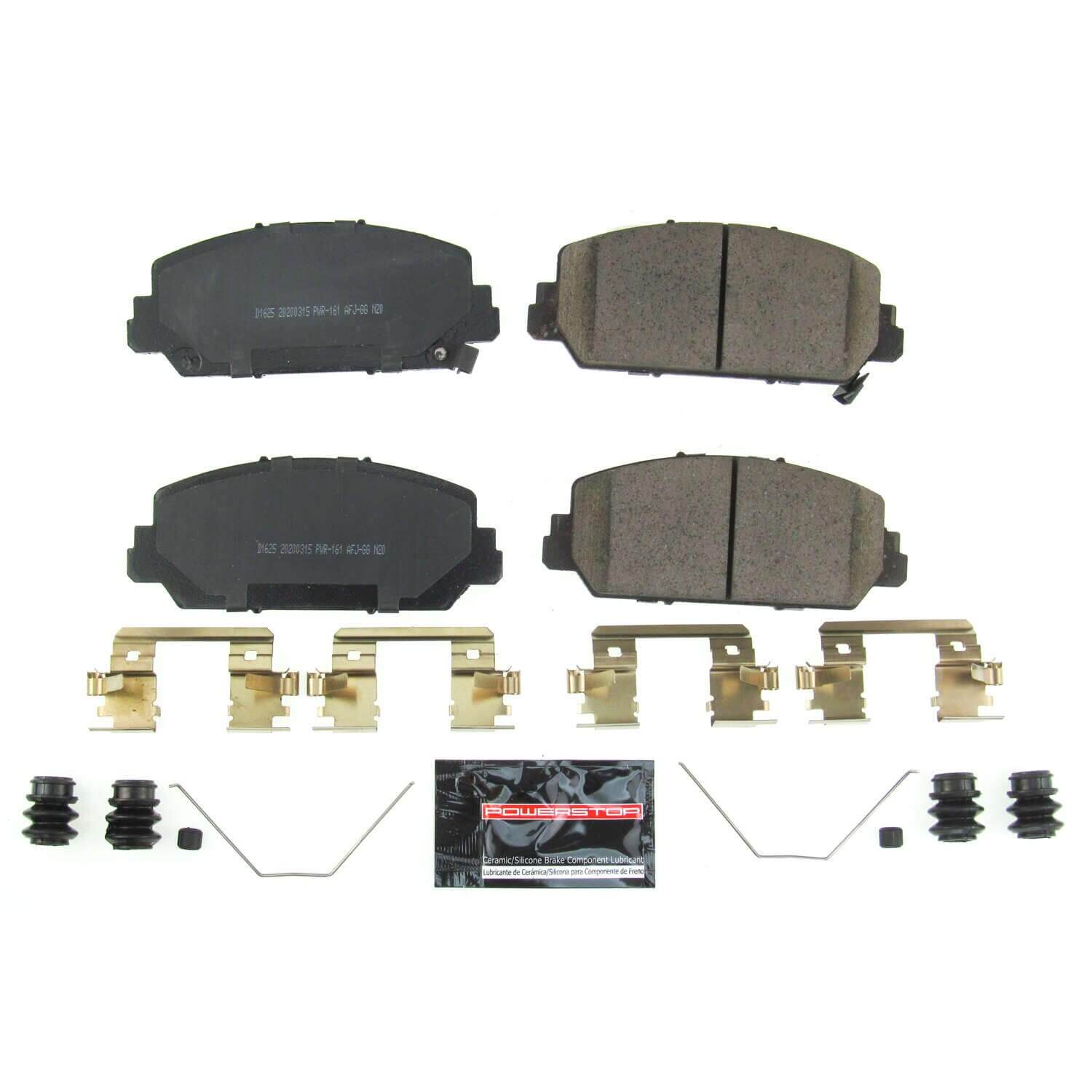 Power Stop Z23-1625 Z23 Evolution Sport Performance Carbon Fiber Ceramic Front Brake Pads for 2013 Acura RDX Base product image