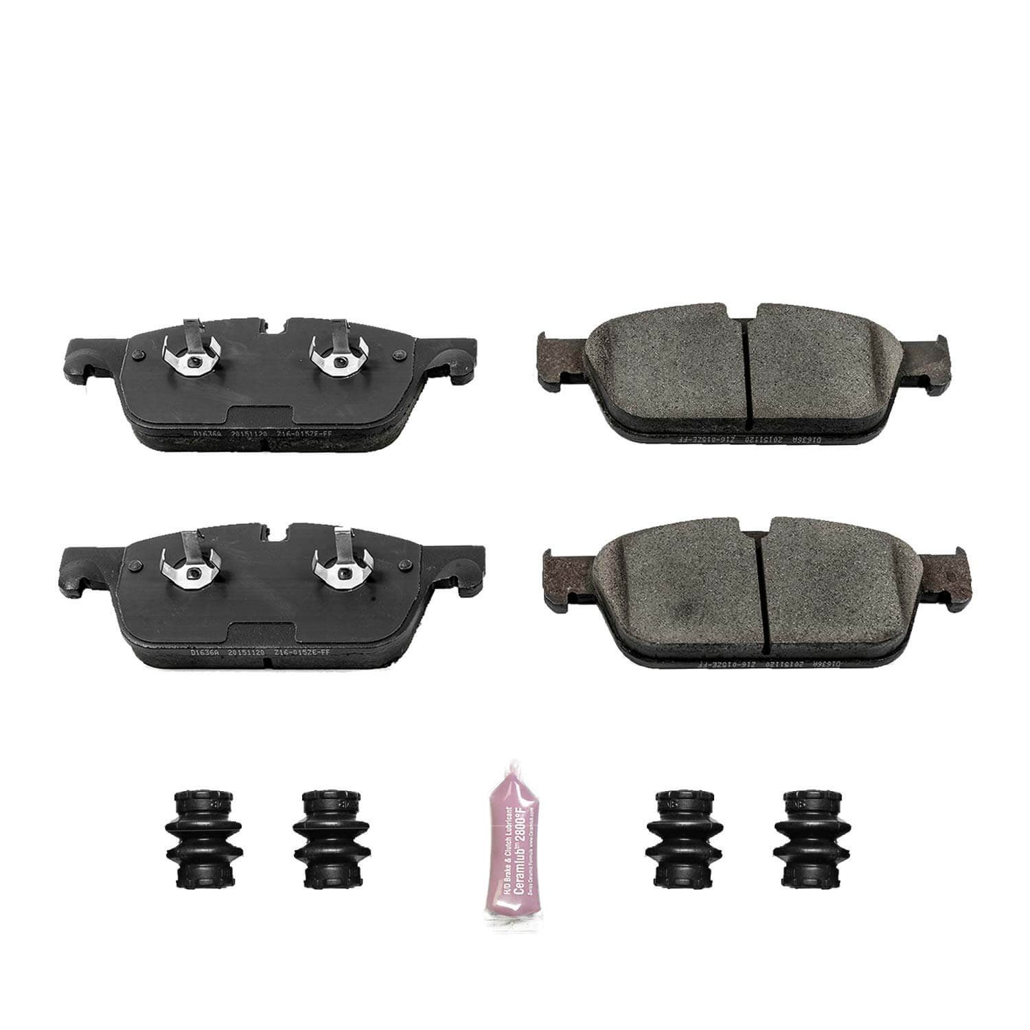 Power Stop Z23-1636A - Z23 Evolution Sport Brake Pads With Hardware (Front) vehicle fitment brake part