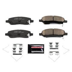 Power Stop Z23-1647 - Z23 Evolution Sport Brake Pads With Hardware (Rear) vehicle fitment brake part