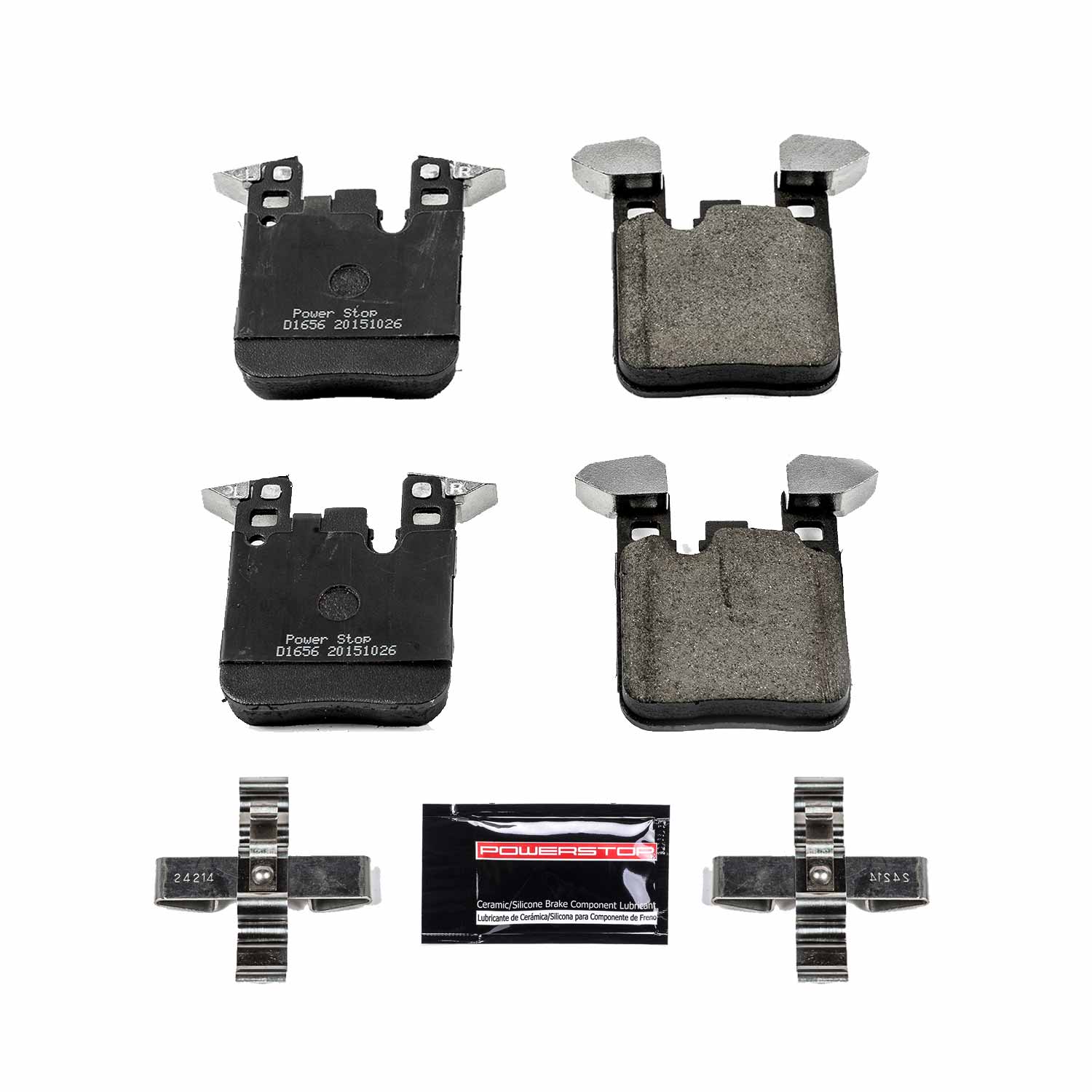 Power Stop Z23-1656 - Z23 Evolution Sport Brake Pads With Hardware (Rear) vehicle fitment brake part