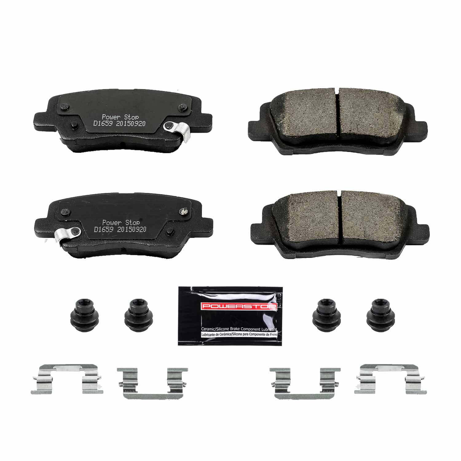 Power Stop Z23-1659 - Z23 Evolution Sport Brake Pads With Hardware (Rear) vehicle fitment brake part