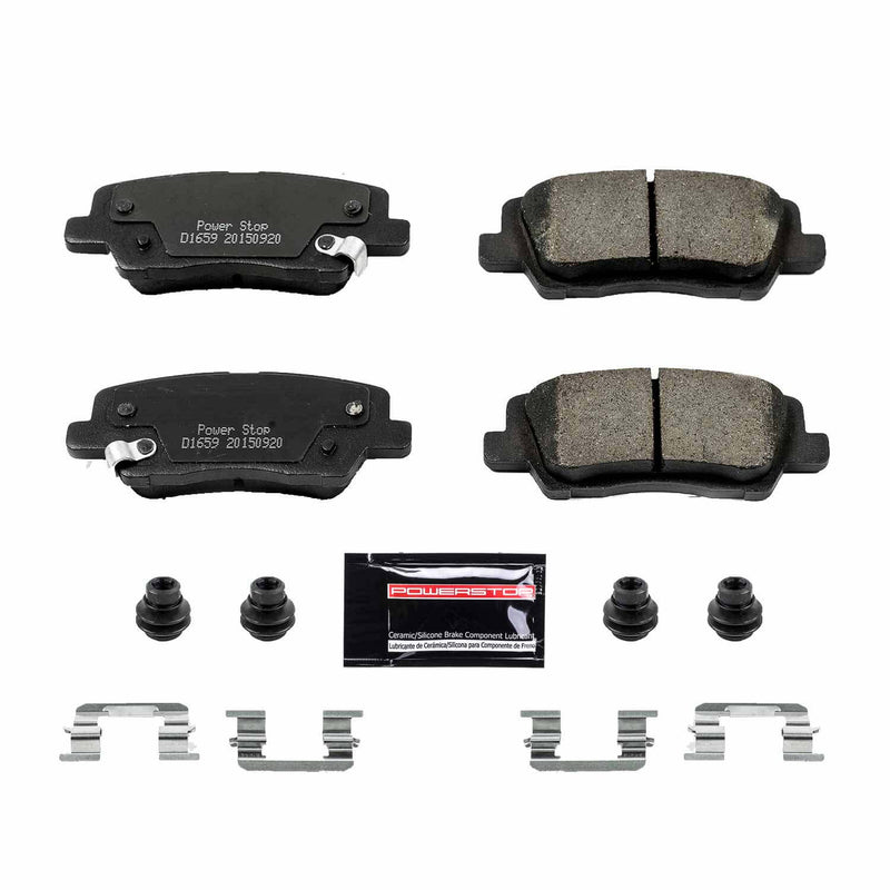 Power Stop Z23-1659 - Z23 Evolution Sport Brake Pads With Hardware (Rear) vehicle fitment brake part