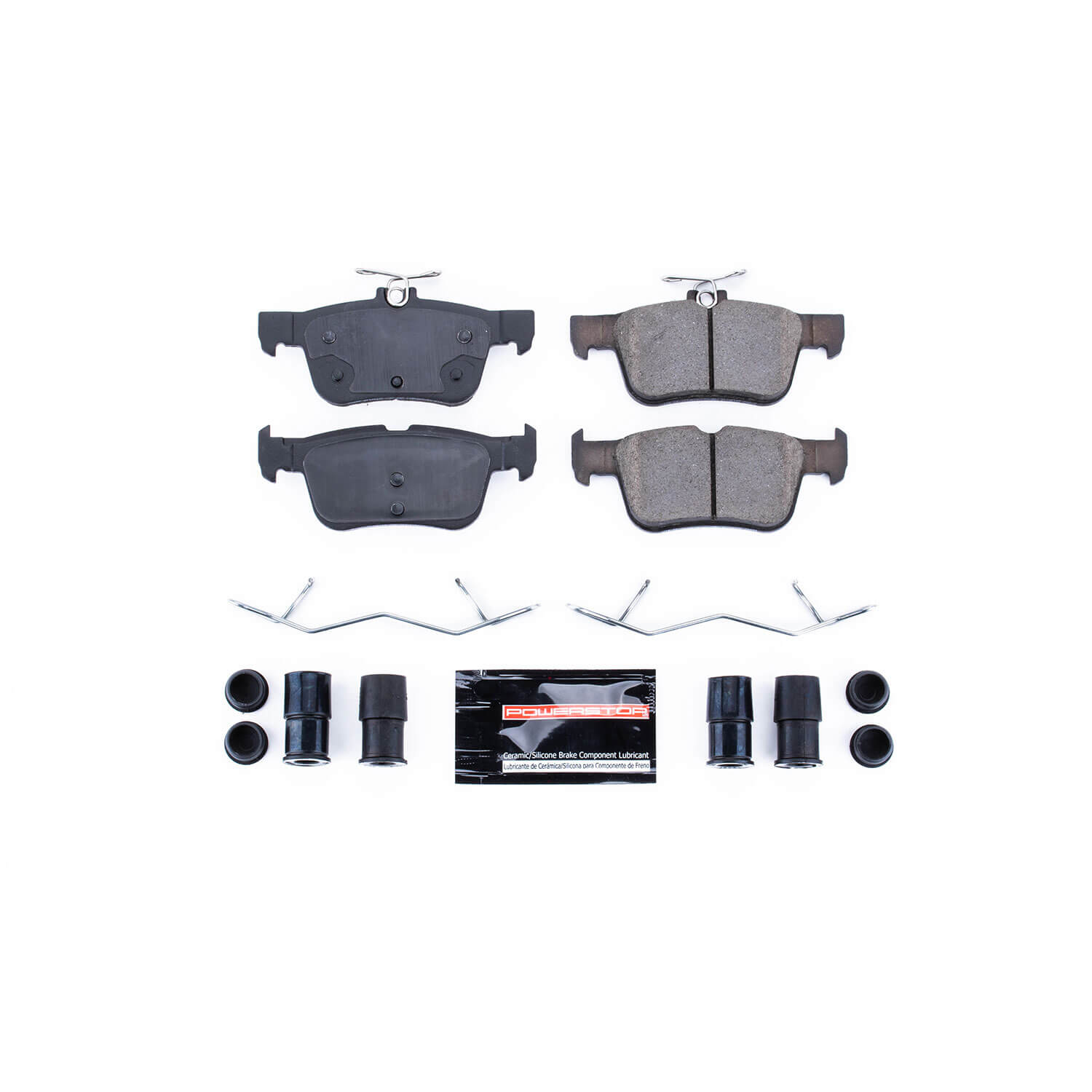 Power Stop Z23-1665 - Z23 Evolution Sport Brake Pads With Hardware (Rear) vehicle fitment brake part