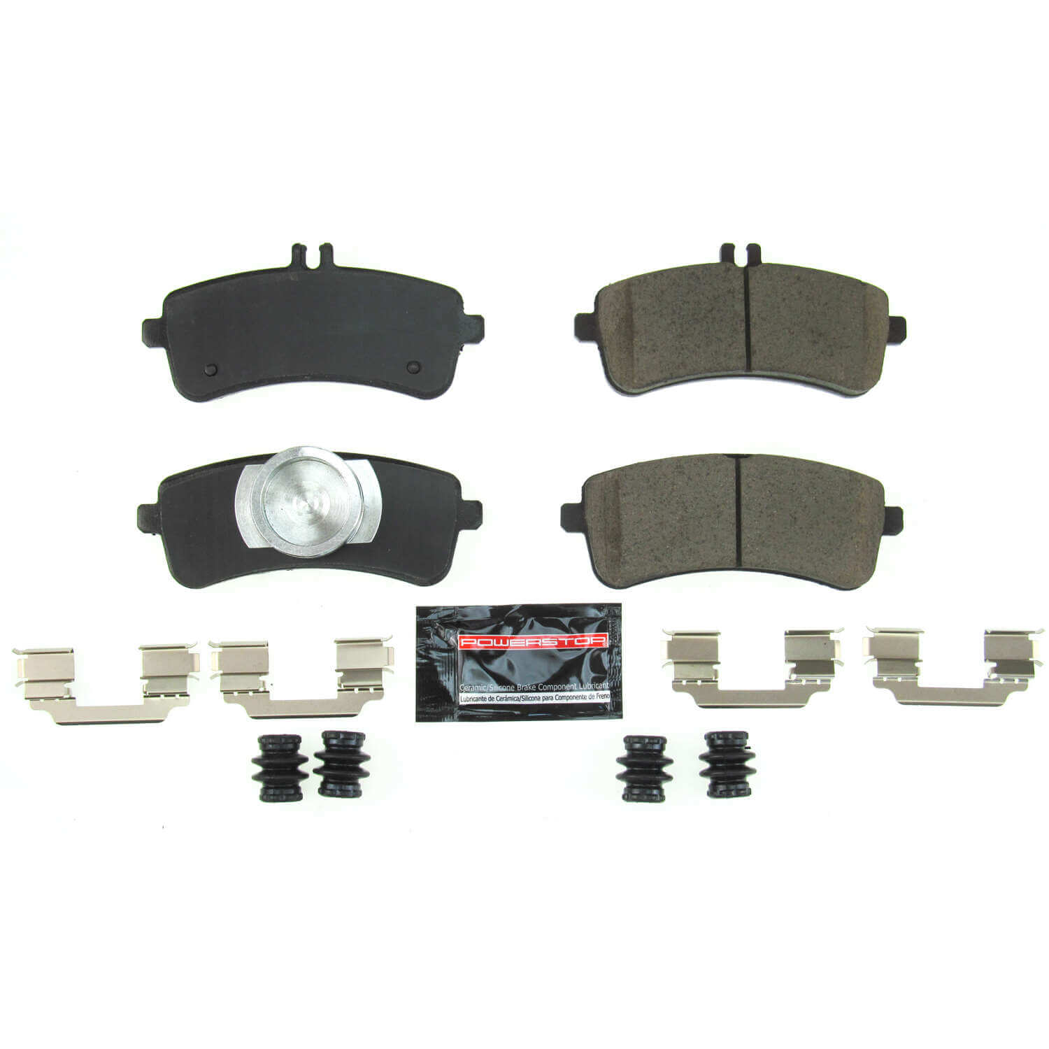 Power Stop Z23-1669 Z23 Evolution Sport Performance Carbon Fiber Ceramic Rear Brake Pads for 2015-2017 Mercedes-Benz S63 AMG Base product image