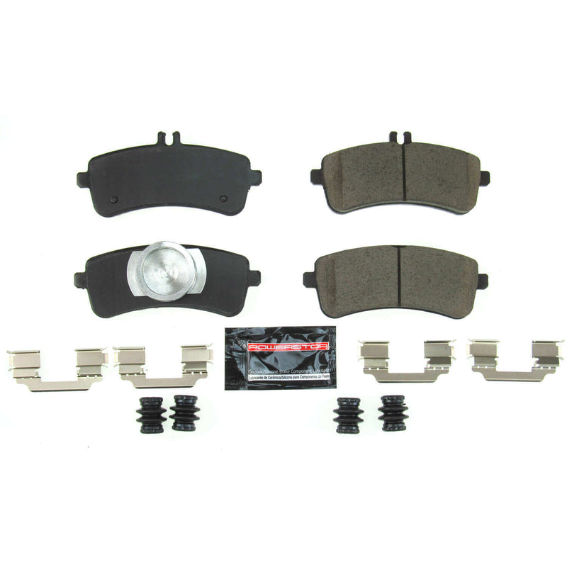 Power Stop Z23-1669 Z23 Evolution Sport Performance Carbon Fiber Ceramic Rear Brake Pads for 2015-2017 Mercedes-Benz S63 AMG Base product image