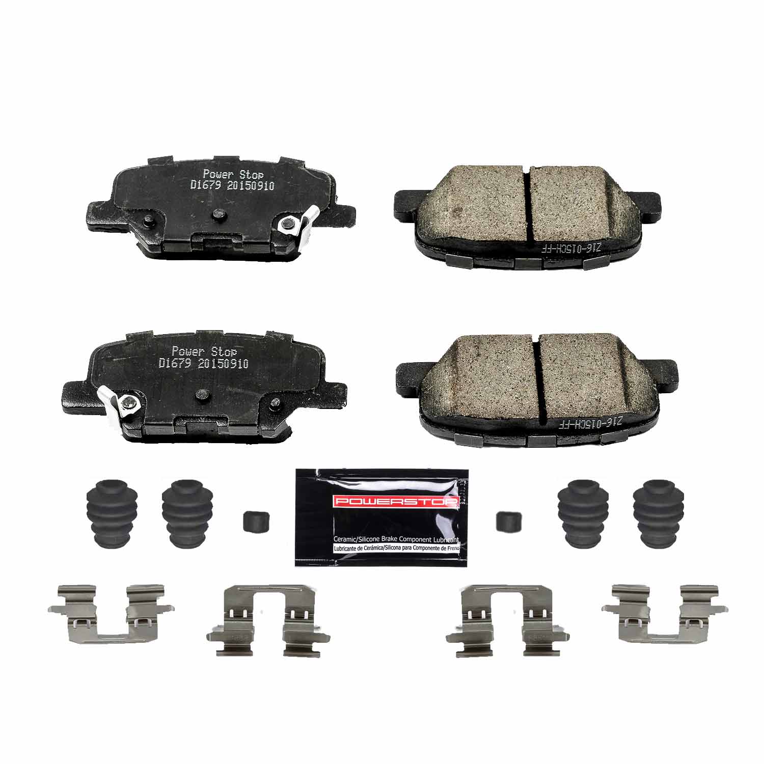 Power Stop Z23-1679 - Z23 Evolution Sport Brake Pads With Hardware (Rear) vehicle fitment brake part