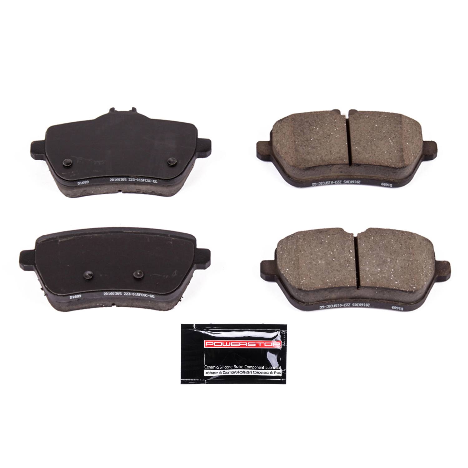 Power Stop Z23-1689 - Z23 Evolution Sport Performance Carbon-Fiber Ceramic Rear Brake Pads vehicle fitment brake part