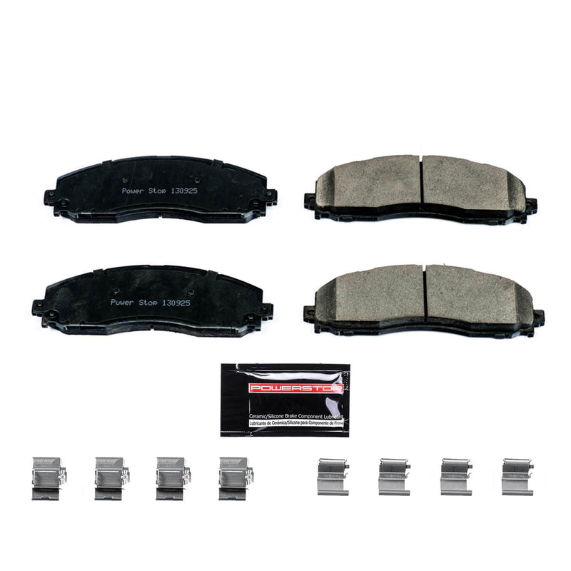 Power Stop Z23-1691 - Z23 Evolution Sport Brake Pads With Hardware (Rear) vehicle fitment brake part