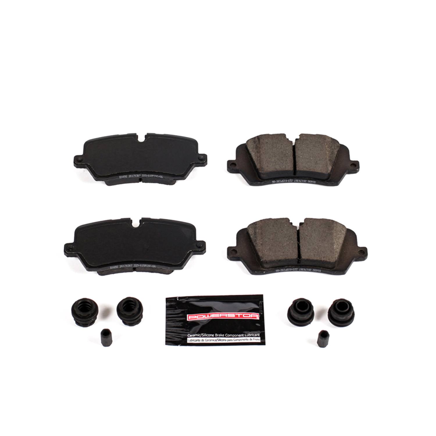 Power Stop Z23-1692 - Z23 Evolution Sport Brake Pads With Hardware (Rear) vehicle fitment brake part