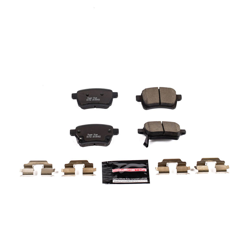 Power Stop Z23-1722 - Z23 Evolution Sport Brake Pads With Hardware (Rear) vehicle fitment brake part