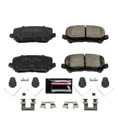 Power Stop Z23-1724 - Z23 Evolution Sport Brake Pads With Hardware (Rear) vehicle fitment brake part