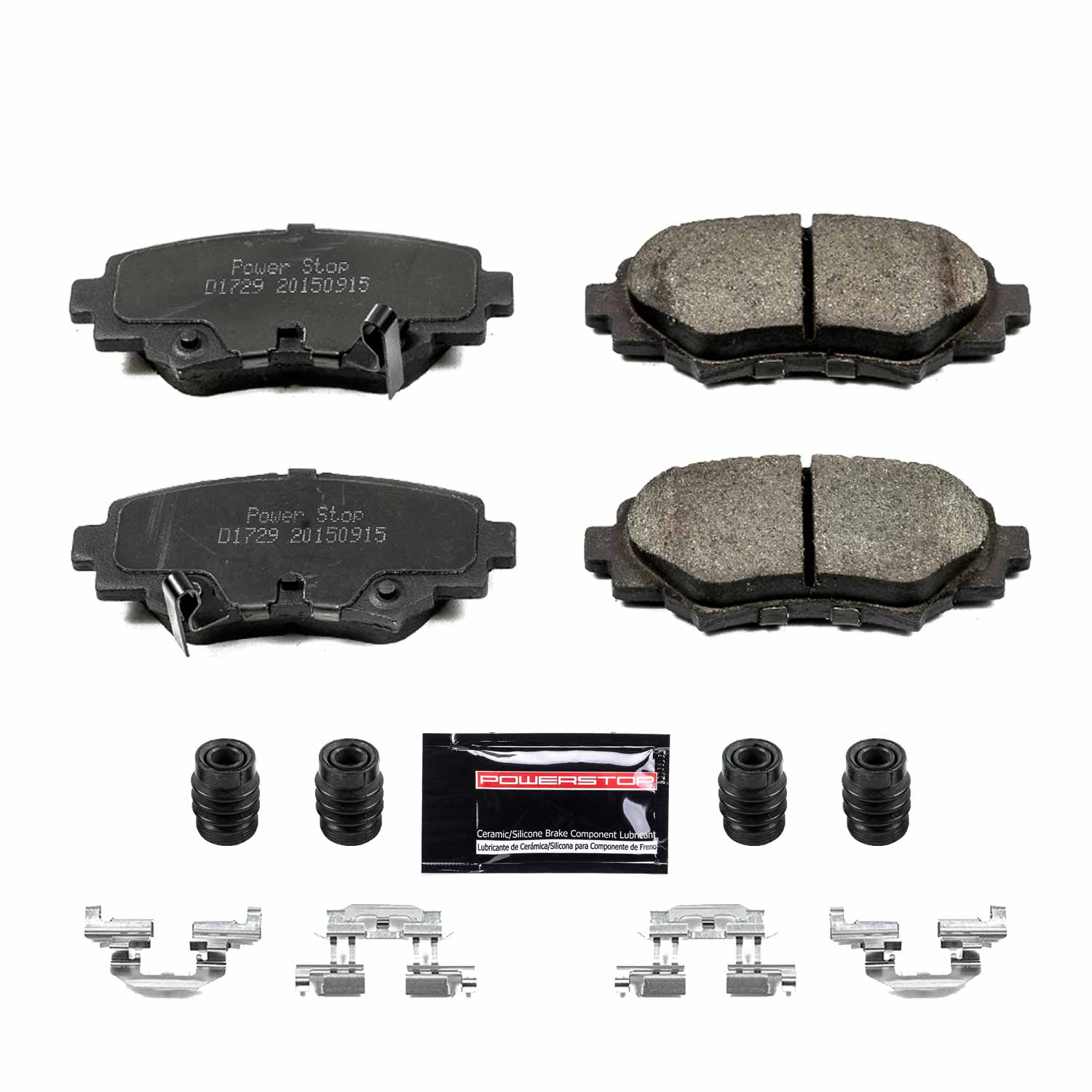 Power Stop Z23-1729 - Z23 Evolution Sport Brake Pads With Hardware (Rear) vehicle fitment brake part