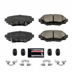 Power Stop Z23-1729 - Z23 Evolution Sport Brake Pads With Hardware (Rear) vehicle fitment brake part