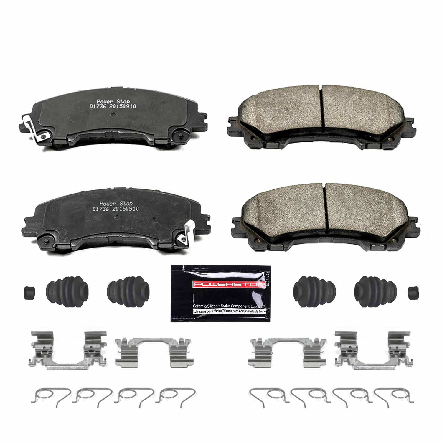 Power Stop Z23-1736 - Z23 Evolution Sport Brake Pads With Hardware (Front) vehicle fitment brake part