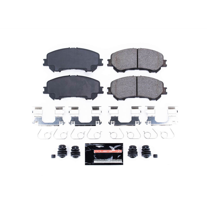Power Stop Z23-1737 - Z23 Evolution Sport Brake Pads With Hardware (Front) vehicle fitment brake part