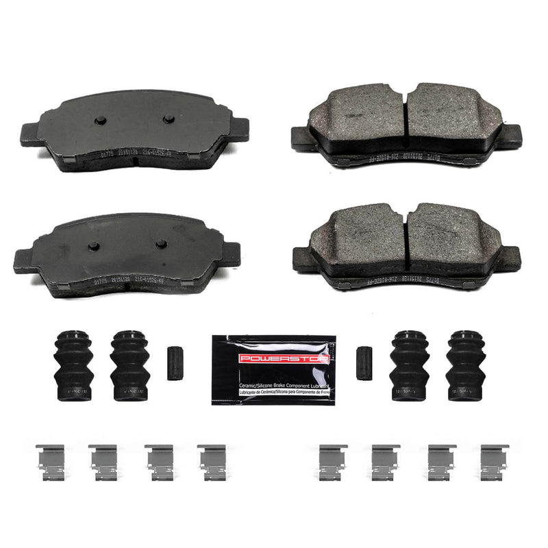 Power Stop Z23-1775 - Z23 Evolution Sport Brake Pads With Hardware (Rear) vehicle fitment brake part
