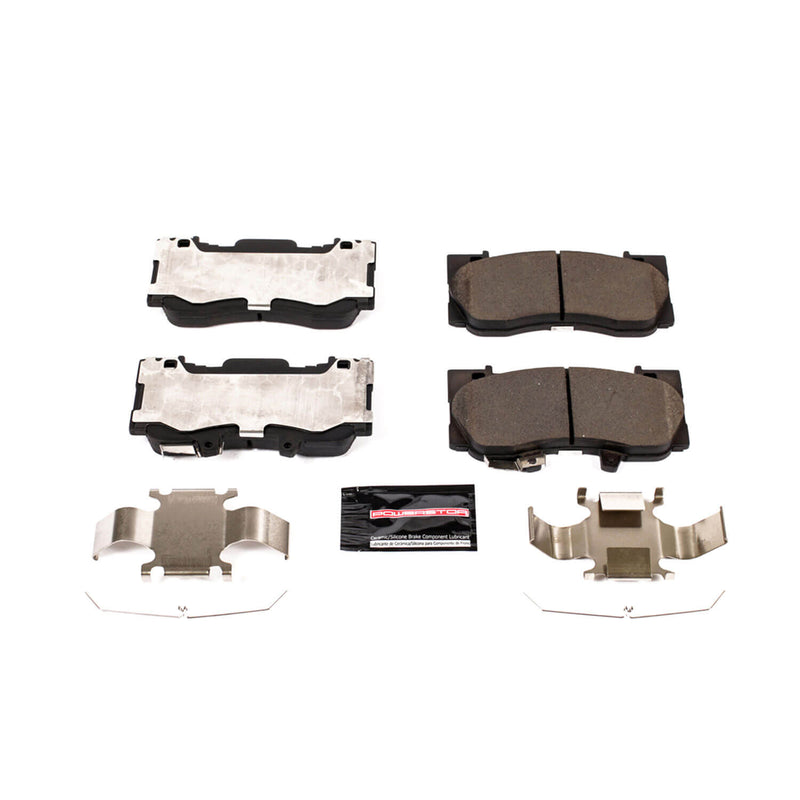Power Stop Z23-1784 - Z23 Evolution Sport Brake Pads With Hardware (Front) vehicle fitment brake part
