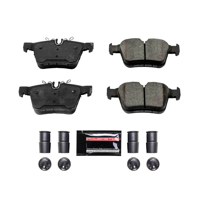 Power Stop Z23-1795 - Z23 Evolution Sport Brake Pads With Hardware (Rear) vehicle fitment brake part