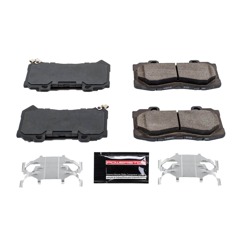 Power Stop Z23-1802 - Z23 Evolution Sport Brake Pads With Hardware (Front) vehicle fitment brake part