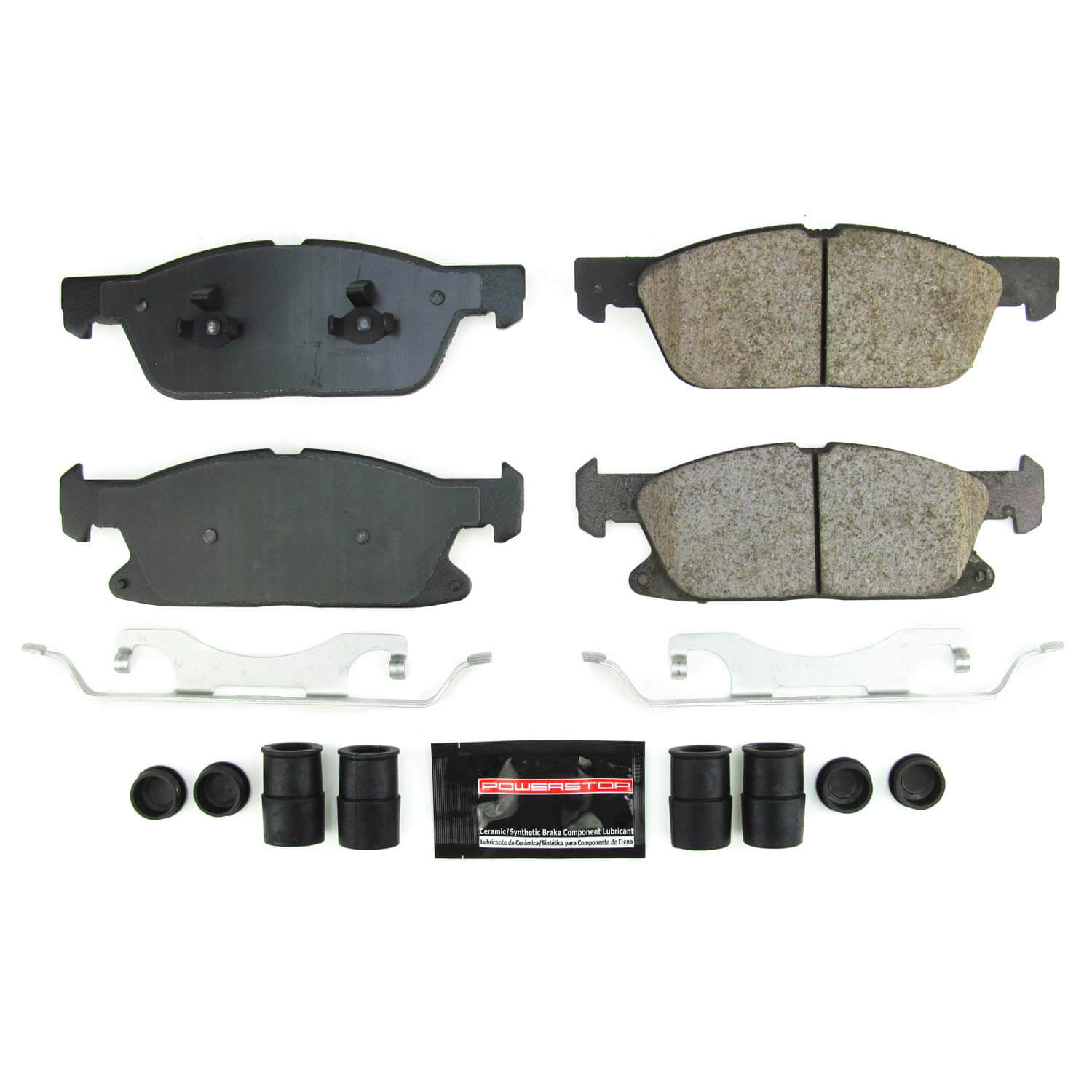 Power Stop Z23-1818B Z23 Evolution Sport Carbon Fiber Ceramic Front Brake Pads for 2017-2019 Ford Fusion Sport product image
