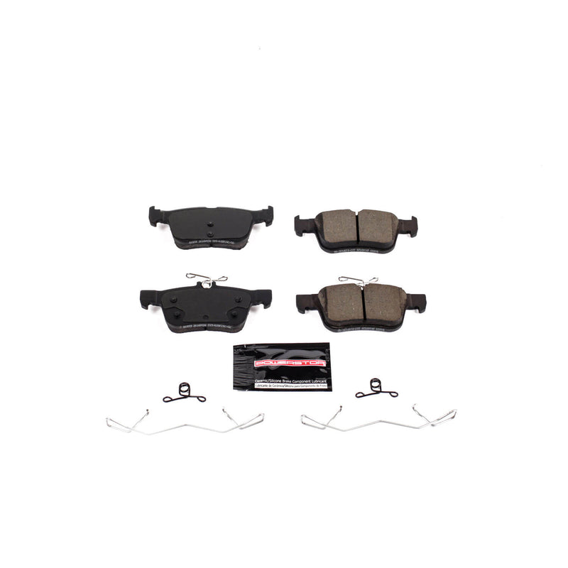 Power Stop Z23-1833 - Z23 Evolution Sport Performance Carbon-Fiber Ceramic Rear Brake Pads vehicle fitment brake part