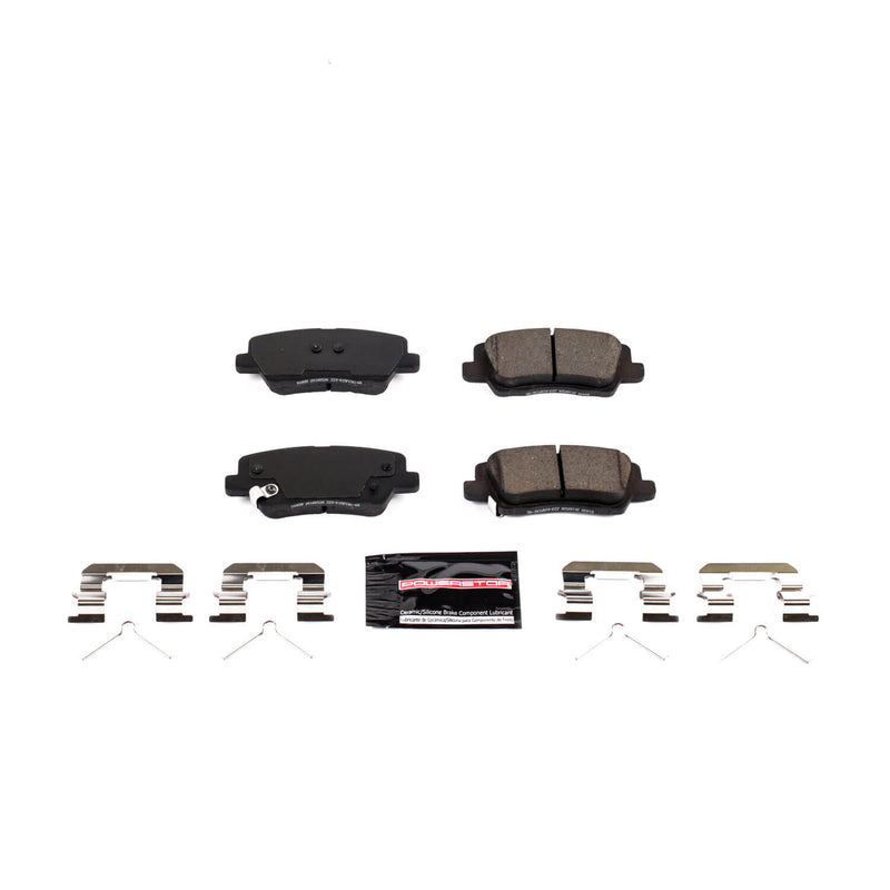 Power Stop Z23-1839 - Z23 Evolution Sport Performance Carbon-Fiber Ceramic Rear Brake Pads vehicle fitment brake part