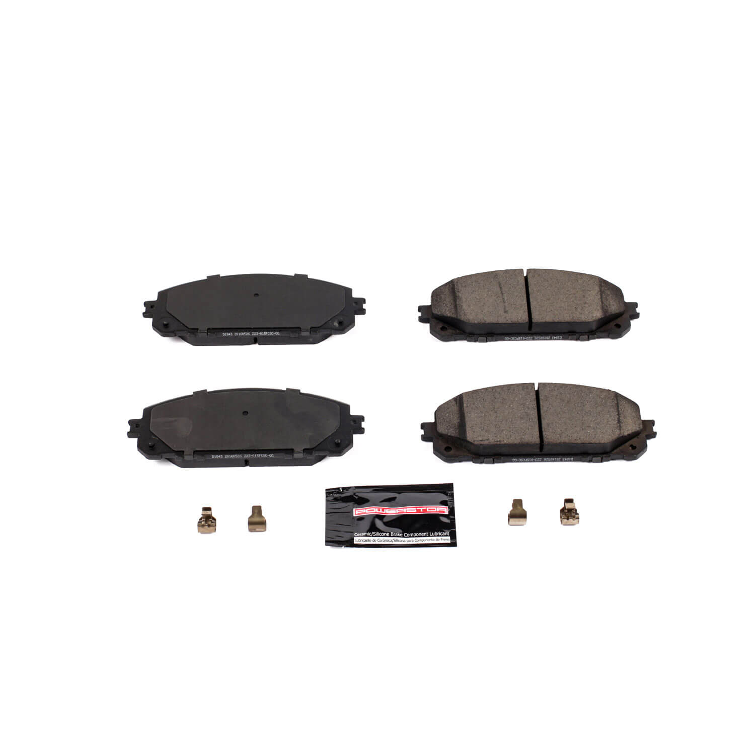 Power Stop Z23-1843 - Z23 Evolution Sport Performance Carbon-Fiber Ceramic Front Brake Pads vehicle fitment brake part