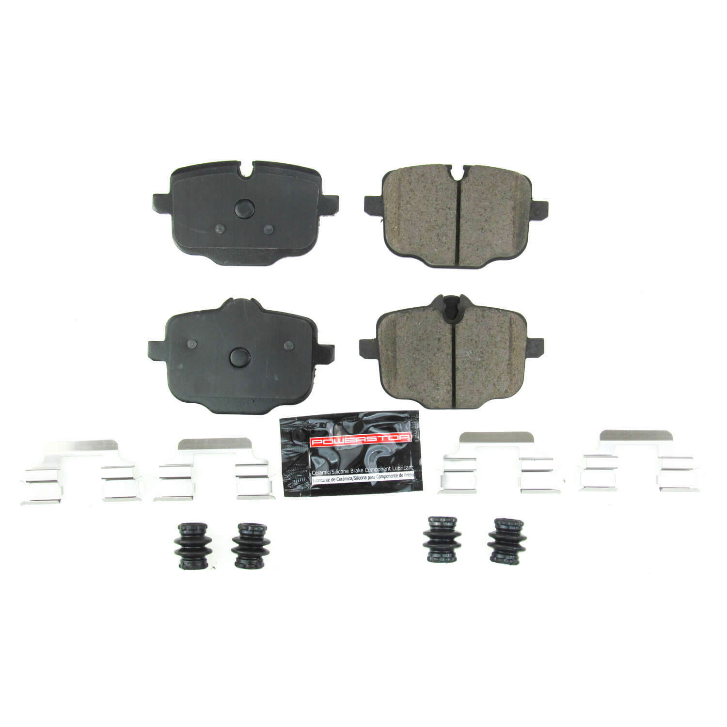 Power Stop Z23-1850 Z23 Evolution Sport Performance Carbon Fiber Ceramic Rear Brake Pads for 2018-2022 BMW 530E Base product image