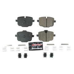 Power Stop Z23-1850 Z23 Evolution Sport Performance Carbon Fiber Ceramic Rear Brake Pads for 2018-2022 BMW 530E Base product image