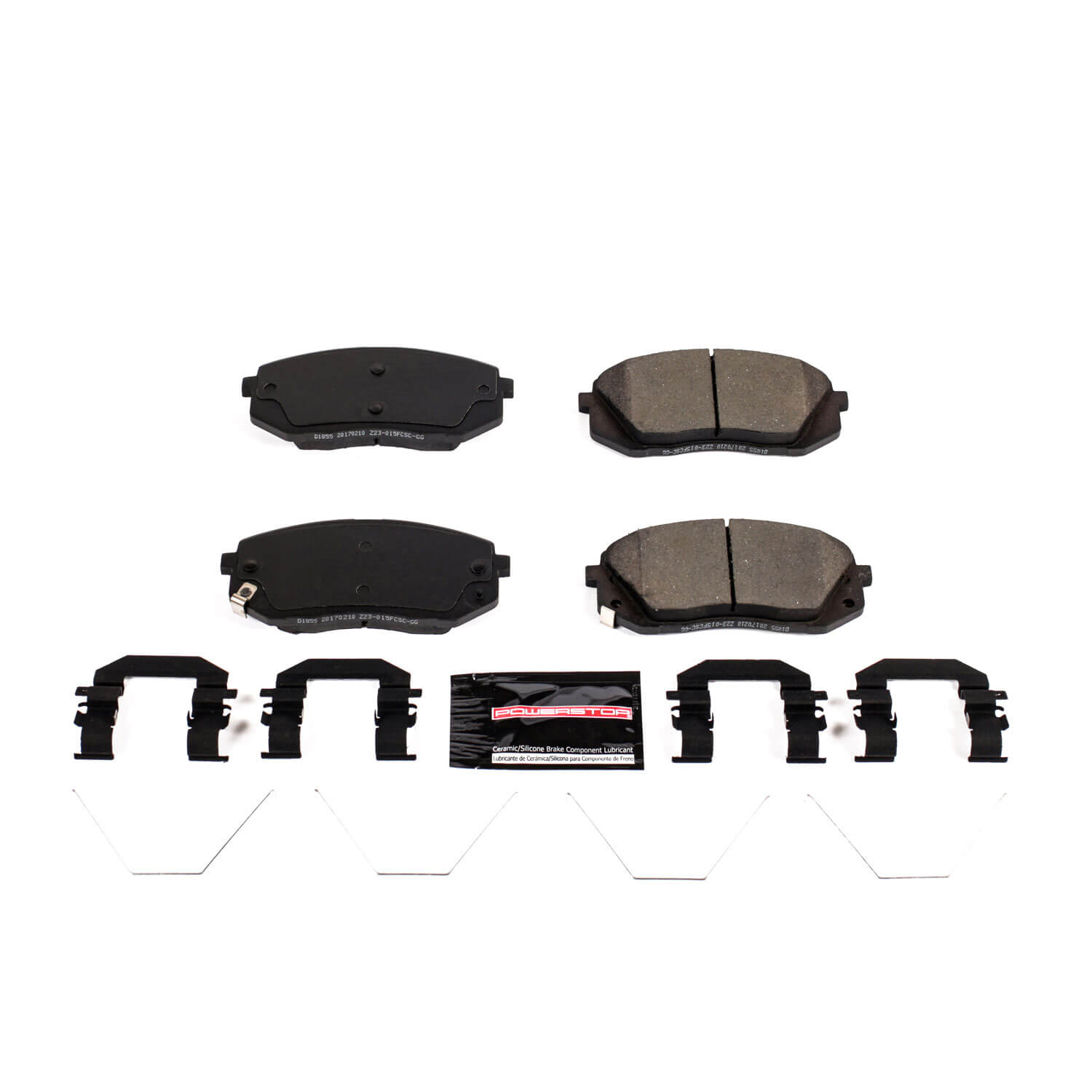 Power Stop Z23-1855 - Z23 Evolution Sport Performance Carbon-Fiber Ceramic Front Brake Pads vehicle fitment brake part