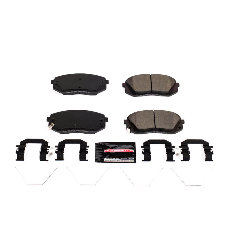 Power Stop Z23-1855 - Z23 Evolution Sport Performance Carbon-Fiber Ceramic Front Brake Pads vehicle fitment brake part